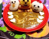 あんにゃのハロウィンキャラプレート♡作り方8写真