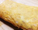 新玉ねぎのたまご焼き作り方7写真