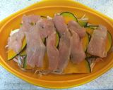 俺流！鶏ムネ肉とカボチャの重ね蒸し作り方5写真