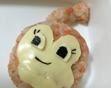 簡単キャラ弁！ドキンちゃんショクパンマン作り方5写真