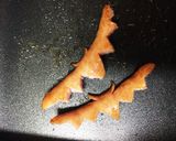 ハロウィン弁当にコウモリの飾り切り作り方4写真