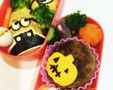 お弁当＊可愛いミニオンとハロウィン作り方4写真