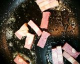 ほうれん草とベーコンの香味炒め作り方3写真
