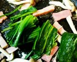 ほうれん草とベーコンの香味炒め作り方4写真