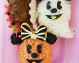 ﾊﾛｳｨﾝおばけﾐｯｷｰ&ﾐﾆｰｷｬﾗ弁作り方5写真
