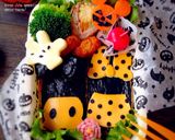 ミッキー＆ミニーの簡単キャラいなり作り方5写真