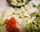 カリフラーワと季節の野菜サブジ♪作り方2写真