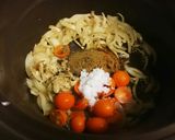 カリフラーワと季節の野菜サブジ♪作り方5写真