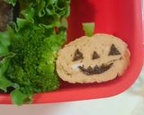 簡単♪ハロウィンのキャラ弁☆のり弁で～★作り方9写真