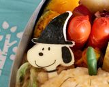 ハロウィンキャラ弁☆チャーリーブラウン作り方5写真