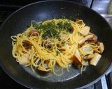 あさりときのこのスパゲッティ作り方5写真