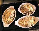 秋味ヘルシー☆なすと舞茸の豆乳グラタン作り方5写真