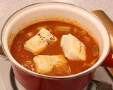 焼きもちで♪白菜トマト雑煮作り方7写真