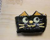 酢めしで★黒猫ちゃんの納豆おにぎらず作り方5写真