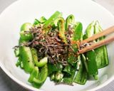ピーマンと塩昆布の和え物作り方2写真