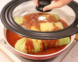 チーズ入り♪トマトロール白菜作り方9写真