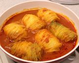 チーズ入り♪トマトロール白菜作り方10写真