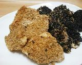 簡単☆ヘルシー☆チキンの胡麻焼き作り方4写真