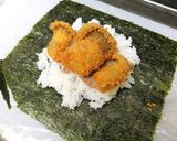 大黒本しめじのトントン巻きおにぎらず作り方7写真