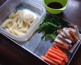 竹輪とじゃがいものソースきんぴら作り方1写真