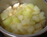 冬瓜といきなりにぎにぎ鶏団子の葛煮作り方7写真