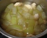 冬瓜といきなりにぎにぎ鶏団子の葛煮作り方8写真