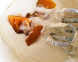 ハロウィン☆かぼちゃのチーズケーキ作り方4写真