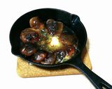スキレット秋の味覚！簡単バター焼き椎茸作り方9写真