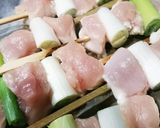簡単☆むね肉で焼き鳥♪フライパンで！！作り方2写真