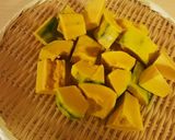 かぼちゃの小豆煮作り方2写真