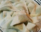 簡単★シュウマイの皮でアボ味噌チー！作り方5写真