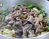 お肉ド～ンすき焼き作り方4写真