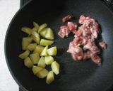 じゃが芋と豚コマ肉のこってり炒め作り方5写真