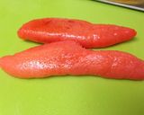豆腐の明太マヨのっけ焼き作り方1写真