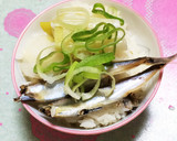 ネギとししゃもの炊き込み御飯作り方6写真