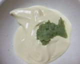 こごみのワサビマヨネーズ添え作り方2写真