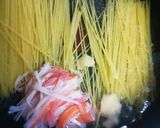カニカマDEかに玉風ワンポットパスタ♪作り方2写真