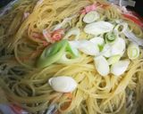 カニカマDEかに玉風ワンポットパスタ♪作り方3写真
