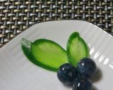 飾り切り♠きゅうりで作る葉っぱ♠です。作り方10写真