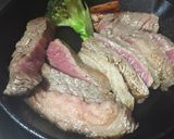 スキレットで作るステーキ作り方5写真
