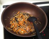 生姜入り☆味付けしっかり炊き込みご飯作り方2写真