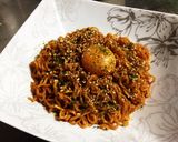 日清焼きそばコチュジャンカスタム作り方4写真