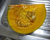 はんぺんで簡単！かぼちゃ団子☆そぼろ付作り方1写真