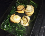 ホタテとほうれん草の日本酒蒸し作り方4写真