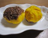 はんぺんで簡単！かぼちゃ団子☆そぼろ付作り方11写真