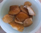 ムキタケのベーコン巻作り方1写真