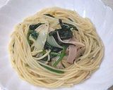 ウマ！大根の葉とベーコンの和風パスタ♪作り方12写真