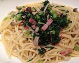 ウマ！大根の葉とベーコンの和風パスタ♪作り方14写真