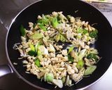 きのことおかかの和風麻婆豆腐♪作り方1写真