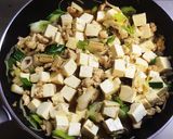 きのことおかかの和風麻婆豆腐♪作り方3写真